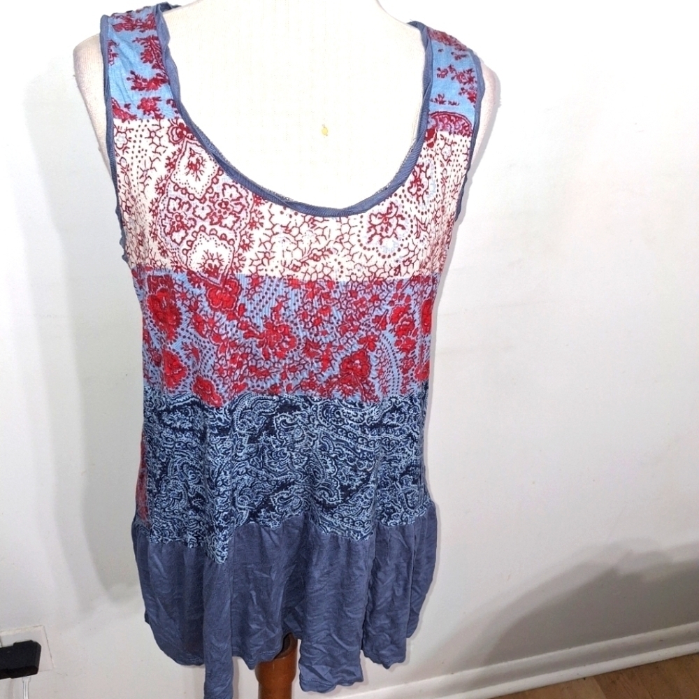 Boho Style Tank- W Sz Medium